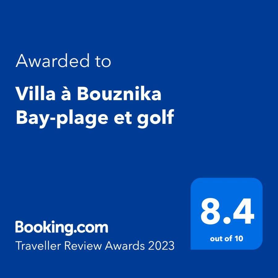 Villa A Bouznika Bay-Plage Et Golf Exteriér fotografie
